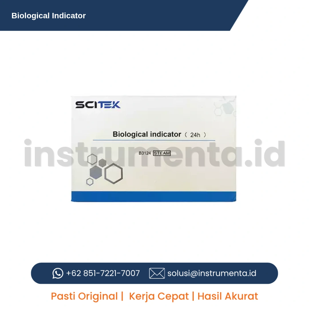 Biological Indicator Scitek Ampul Indikator Biologi Spora Uji Validasi Efektivitas Sterilisasi Autoclave CSSD dan Laboratorium